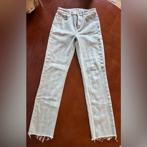 Paige Jeans high waisted paisley print jeans